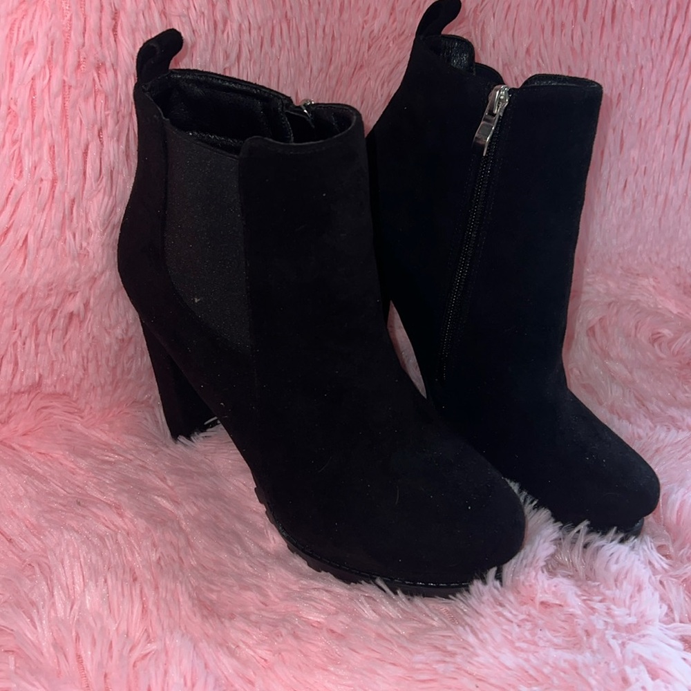 New black boots.